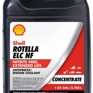 Shell Rotella 550041812 Extended Life Nitrite-Free Coolant, Red, Jug, 1 gal