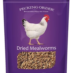 Pecking Order 009330 Chicken Mealworm Treat, 10 oz Bag