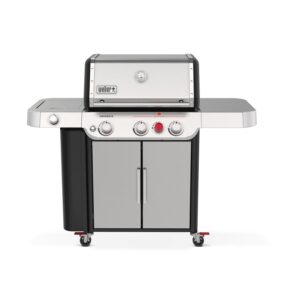 Weber 1500537 Gas Grill, 48.1 in H x 57.7 in W x 27 in D Dimensons, Liquid Propane, Stainless Steel
