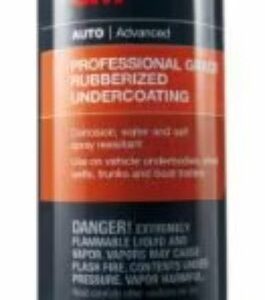 3M 03584 Rubberized Undercoating, 16 oz Aerosol Can, Liquid, Black
