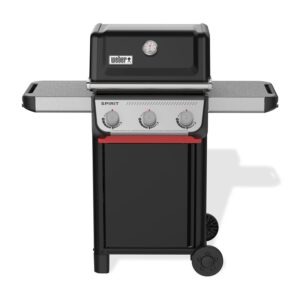 Weber Spirit E-310 Series 1500788 Gas Grill, 24,000 Btu/hr BTU, Liquid Propane, 3-Burner, Side Shelf Included: Yes