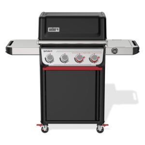 Weber 1500780 Grill, 35,000 Btu/hr BTU, Liquid Propane, 4-Burner, 428 sq-in Primary Cooking Surface, Black