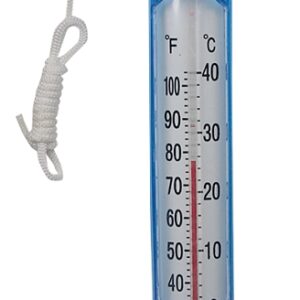 Jed Pool Tools 20-204 Pool Thermometer, 32 to 104 deg F