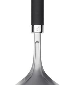 Weber Precision Series 6770 Wide Grill Spatula, Stainless Steel Blade, Stainless Steel, Soft-Touch Handle, 18 in OAL