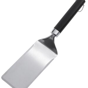 Weber 6779 Griddle Spatula, Stainless Steel Blade, Plastic Handle, Easy Grip, No-Slip Handle, 16.4 in OAL