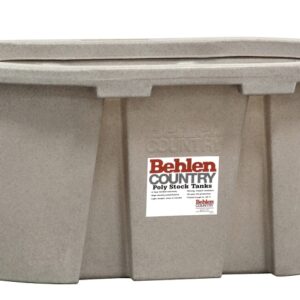 Behlen Country 52112017GT Farm Stock Tank, Round, 100 gal Capacity, Polyurethane, Granite Tan