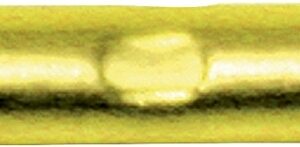Calterm 65521 Butt Splice Connector, 600 V, Yellow