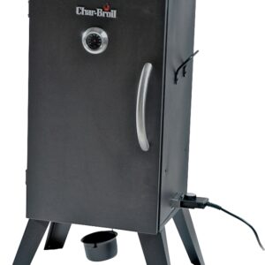 Char-Broil 18202077 Analog Electric Smoker, 544 sq-in W Cooking Surface, Aluminized Steel Cooking Surface, 120 V