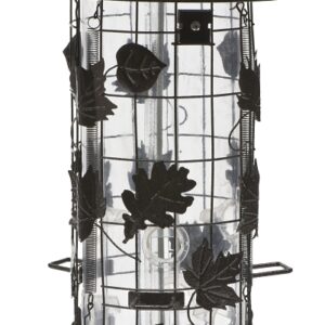 Perky-Pet 337 Wild Bird Feeder, Metal, Rustic Brown, Hanging Mounting