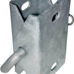 Multinautic 10004 Connector Hinge, Galvanized Steel, For: Stationary Dock with 10 000 Series Back Plates or Corners