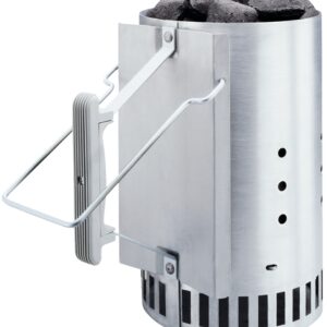Weber 7416 Chimney Starter, Steel, Ergonomic Handle