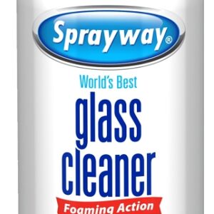 Sprayway SW195R Glass Cleaner, 6 oz, Aerosol, Butyl, Colorless/Pale Yellow