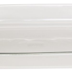 Anchor Hocking Oven Basics Series 819380BL11 Bake Dish, 5 qt Capacity, Glass, Clear