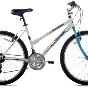 Kent 52677 Bicycle, Women's, Steel Frame, 26 in Dia Wheel, Terrain Teal/White