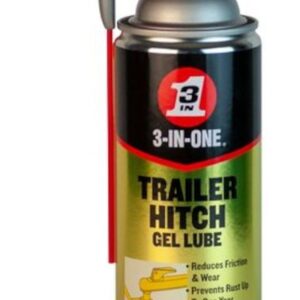 3-In-One 120107 Trailer Hitch Lubricant, 10 oz, Aerosol Can, Gel