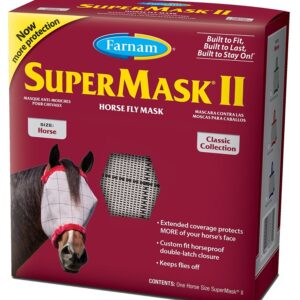 Farnam SuperMask II 100526865 Fly Mask, Horse
